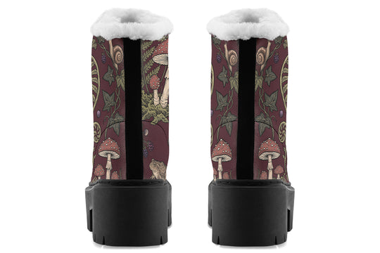 Fern Frenzy Platform Winter Boots