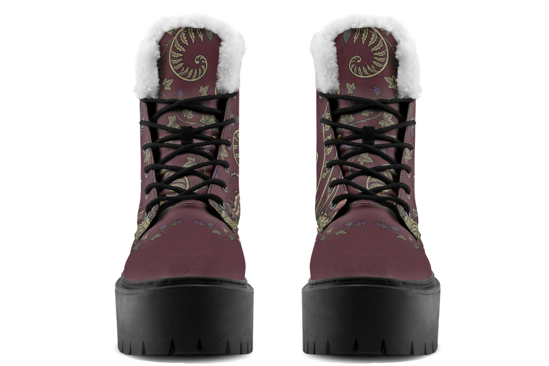 Fern Frenzy Platform Winter Boots