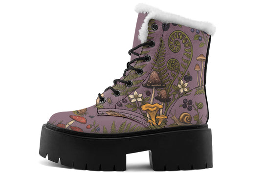 Fern Frolic Platform Winter Boots