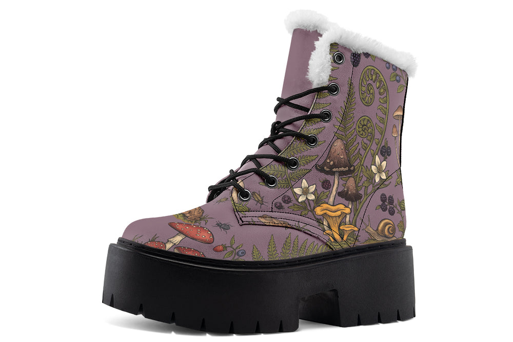 Fern Frolic Platform Winter Boots