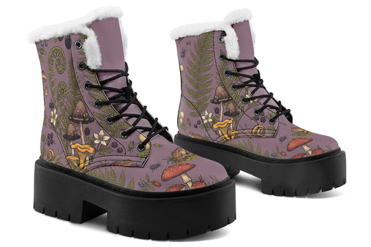 Fern Frolic Platform Winter Boots