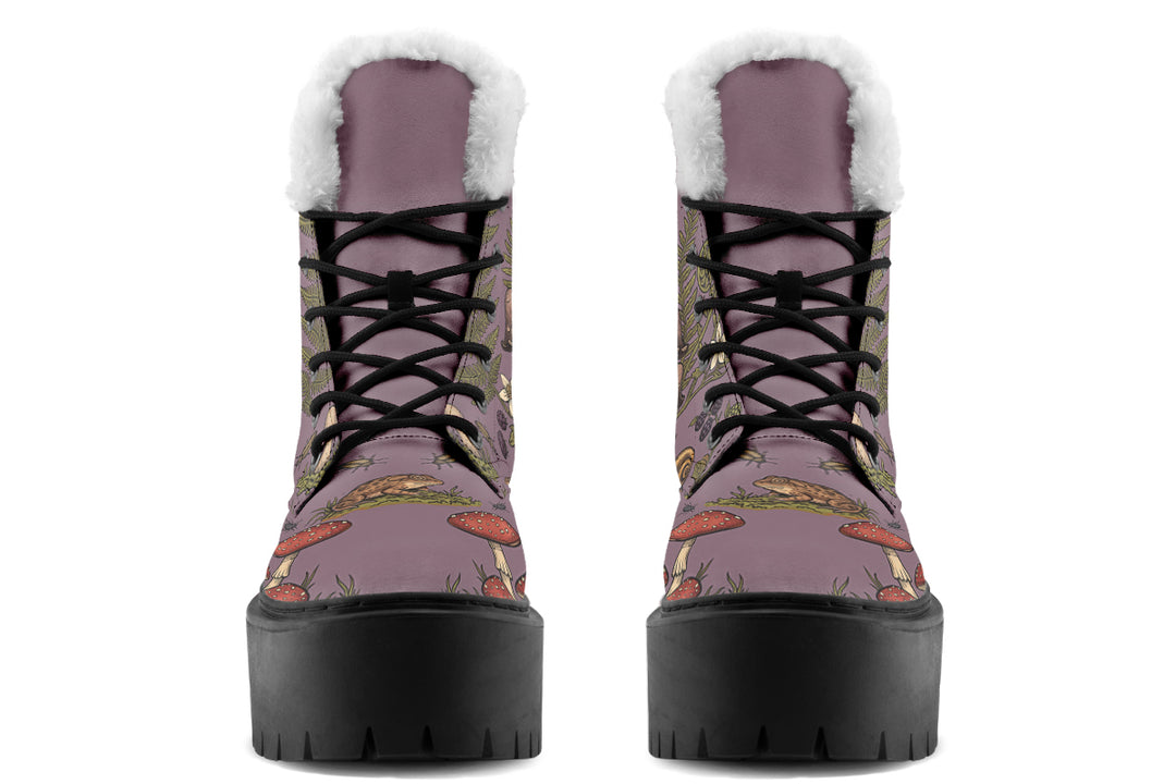 Fern Frolic Platform Winter Boots