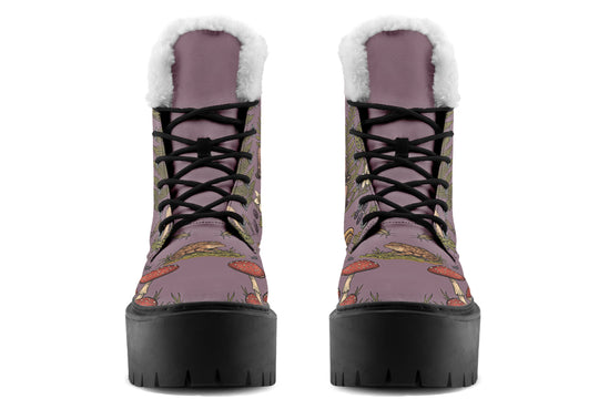 Fern Frolic Platform Winter Boots