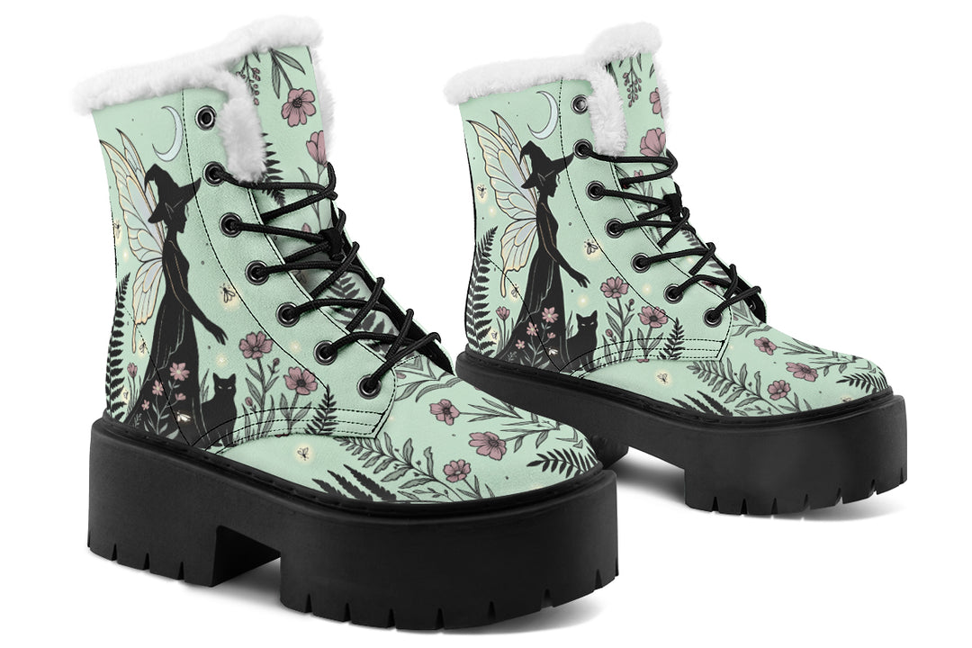 Fern Witch Platform Winter Boots