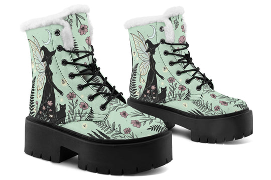 Fern Witch Platform Winter Boots