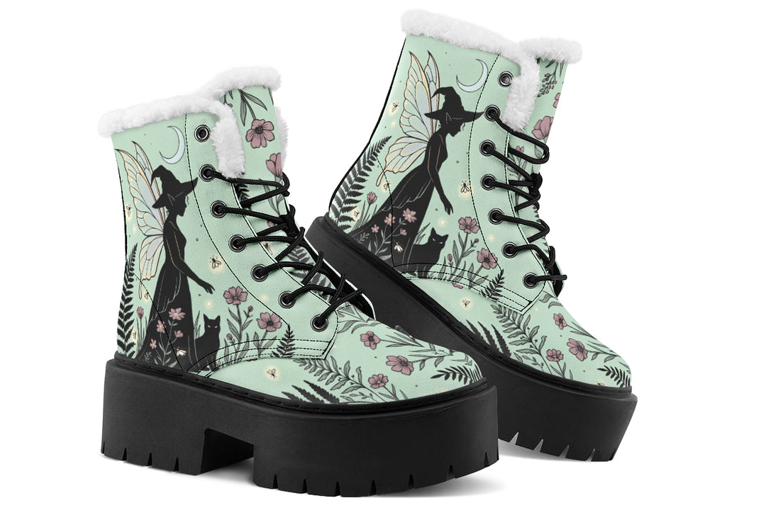 Fern Witch Platform Winter Boots