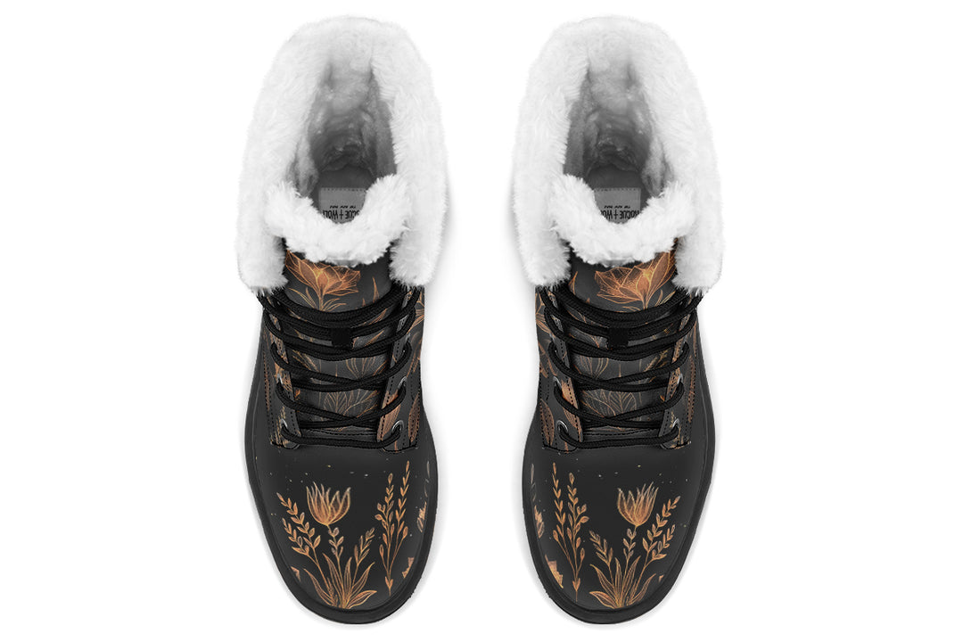 Folium Obscura Platform Winter Boots