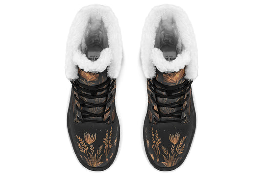 Folium Obscura Platform Winter Boots