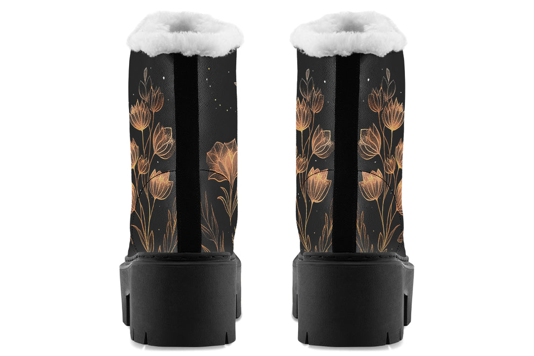 Folium Obscura Platform Winter Boots