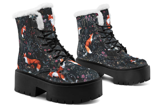 Fox Den Platform Winter Boots