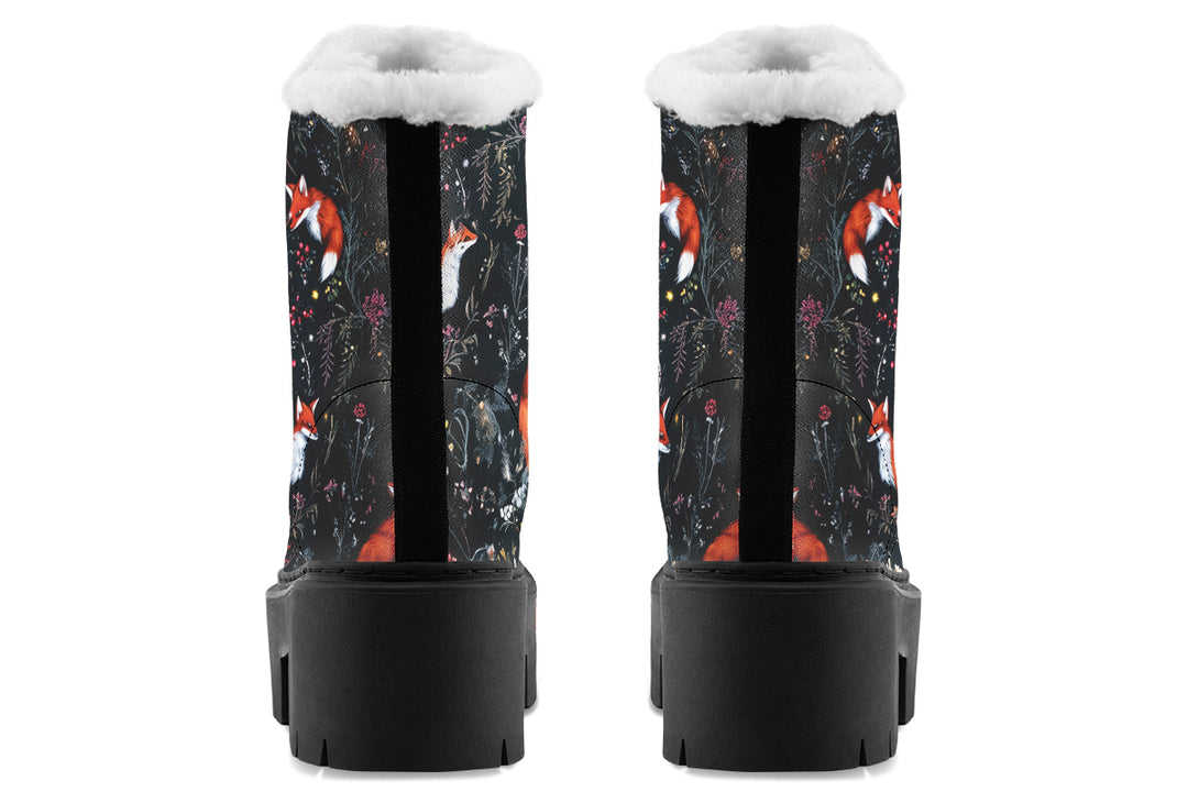 Fox Den Platform Winter Boots