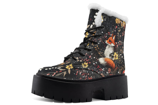 Fox Spirit Platform Winter Boots