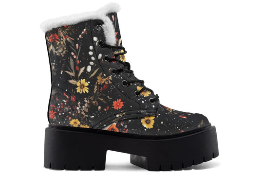 Fox Spirit Platform Winter Boots