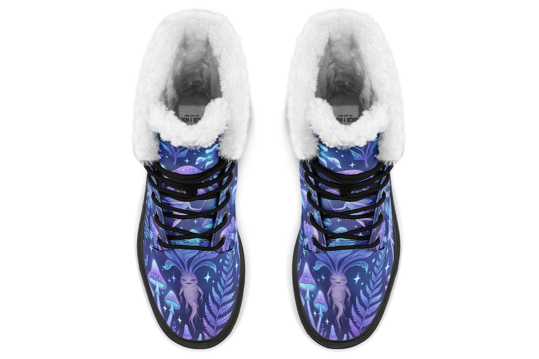 Good Day to be a Fairy Platform Winter Boots