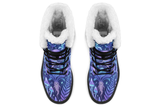 Good Day to be a Fairy Platform Winter Boots