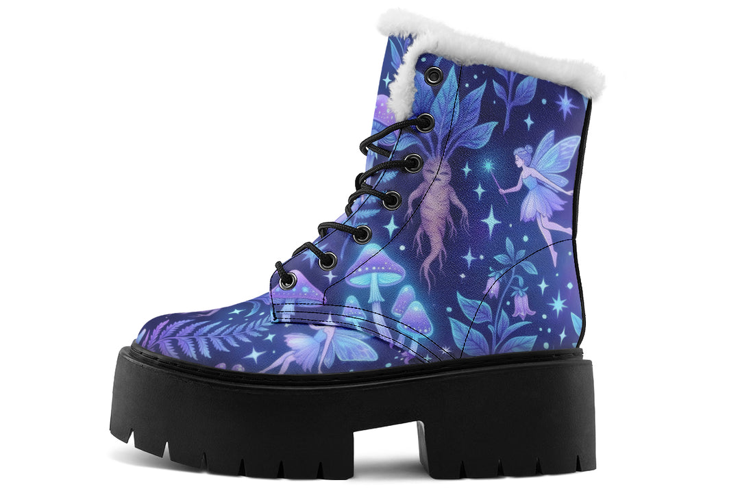 Good Day to be a Fairy Platform Winter Boots