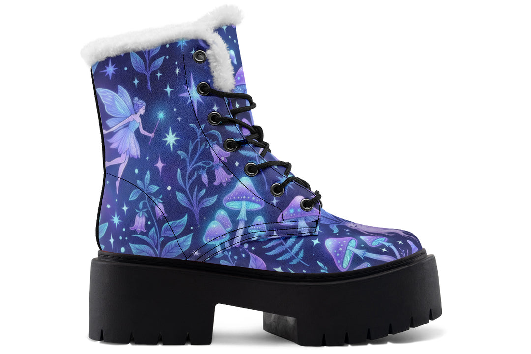 Good Day to be a Fairy Platform Winter Boots