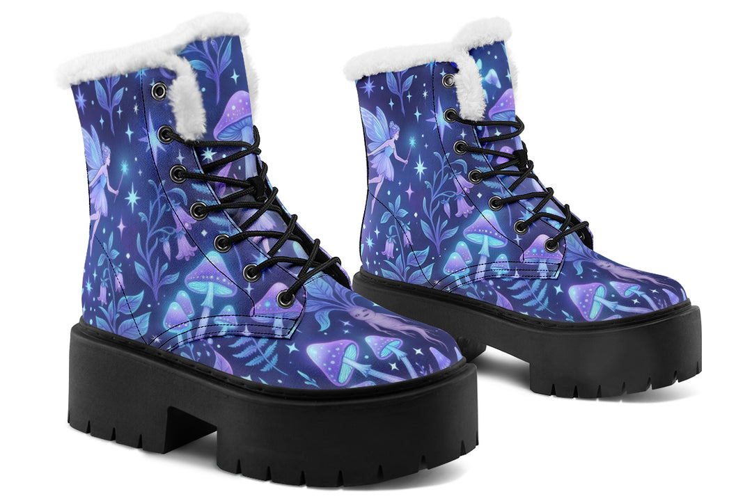 Good Day to be a Fairy Platform Winter Boots