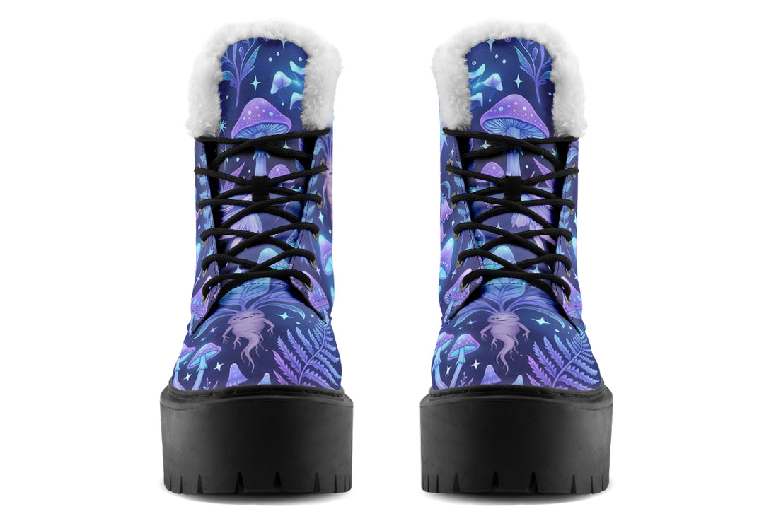 Good Day to be a Fairy Platform Winter Boots