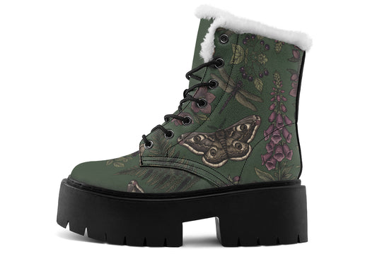 Gossamer Wings Platform Winter Boots