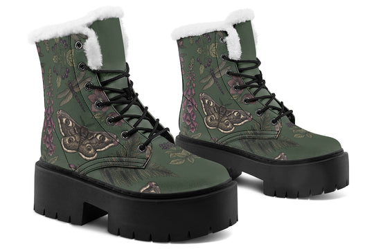 Gossamer Wings Platform Winter Boots