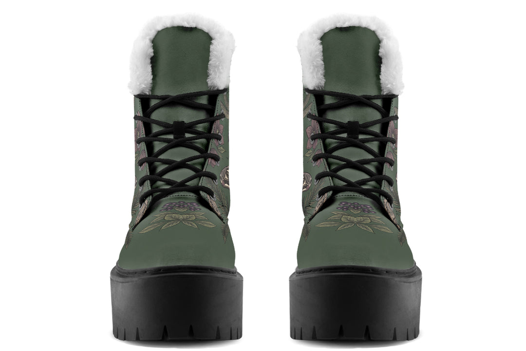Gossamer Wings Platform Winter Boots