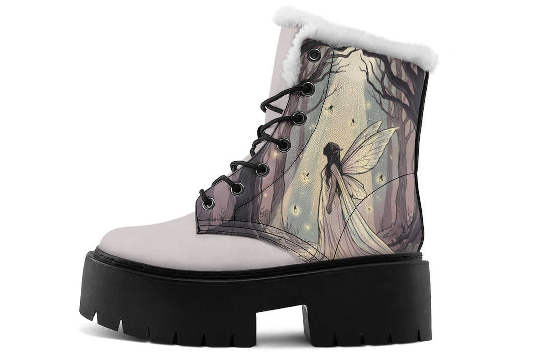 Healing Light Platform Winter Boots