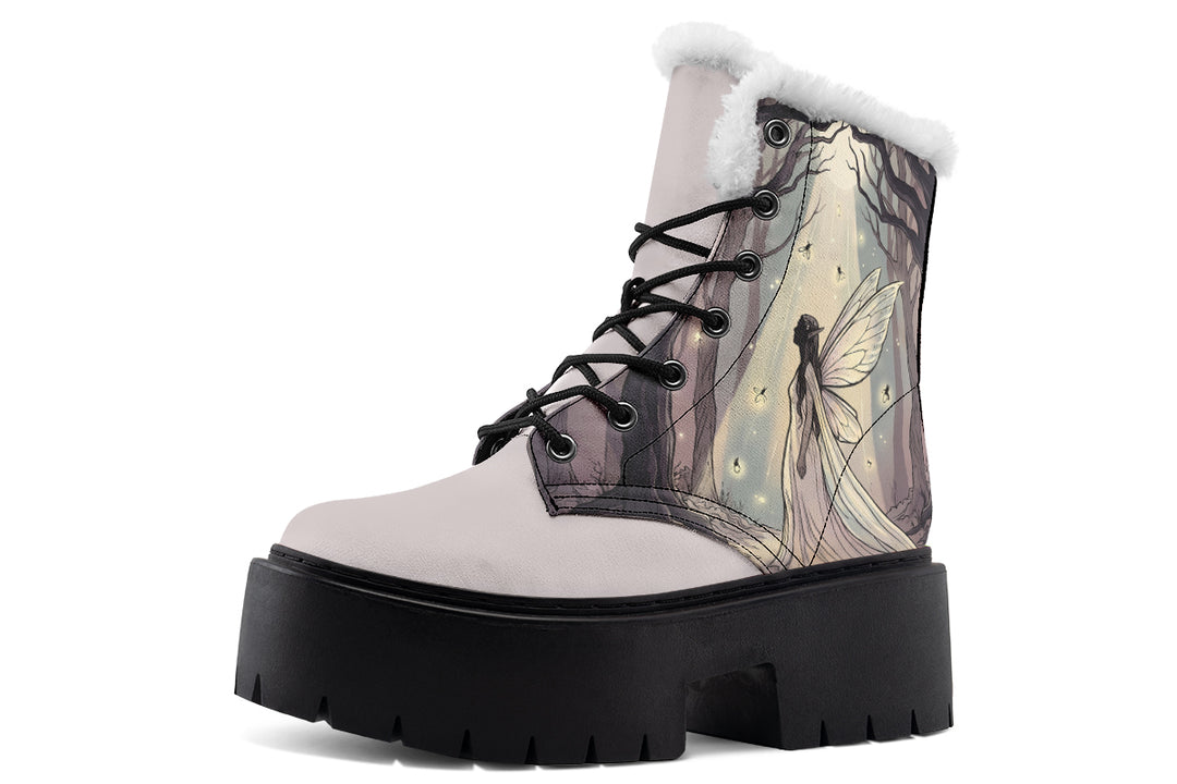 Healing Light Platform Winter Boots