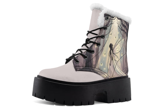 Healing Light Platform Winter Boots