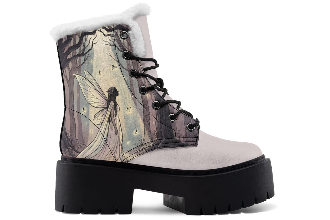 Healing Light Platform Winter Boots