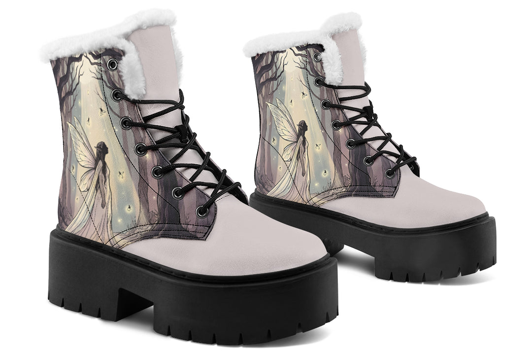 Healing Light Platform Winter Boots