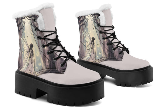 Healing Light Platform Winter Boots