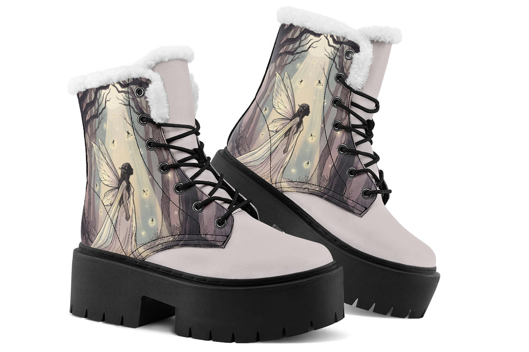 Healing Light Platform Winter Boots