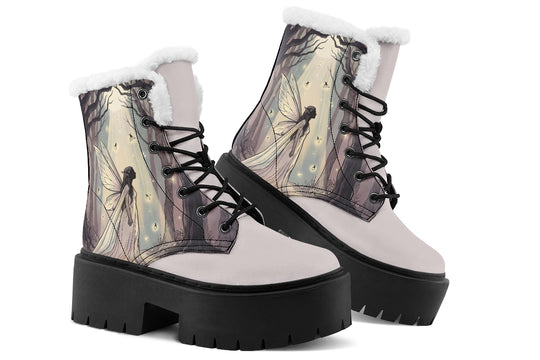 Healing Light Platform Winter Boots