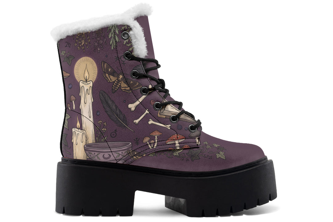Hedge Secrets Platform Winter Boots