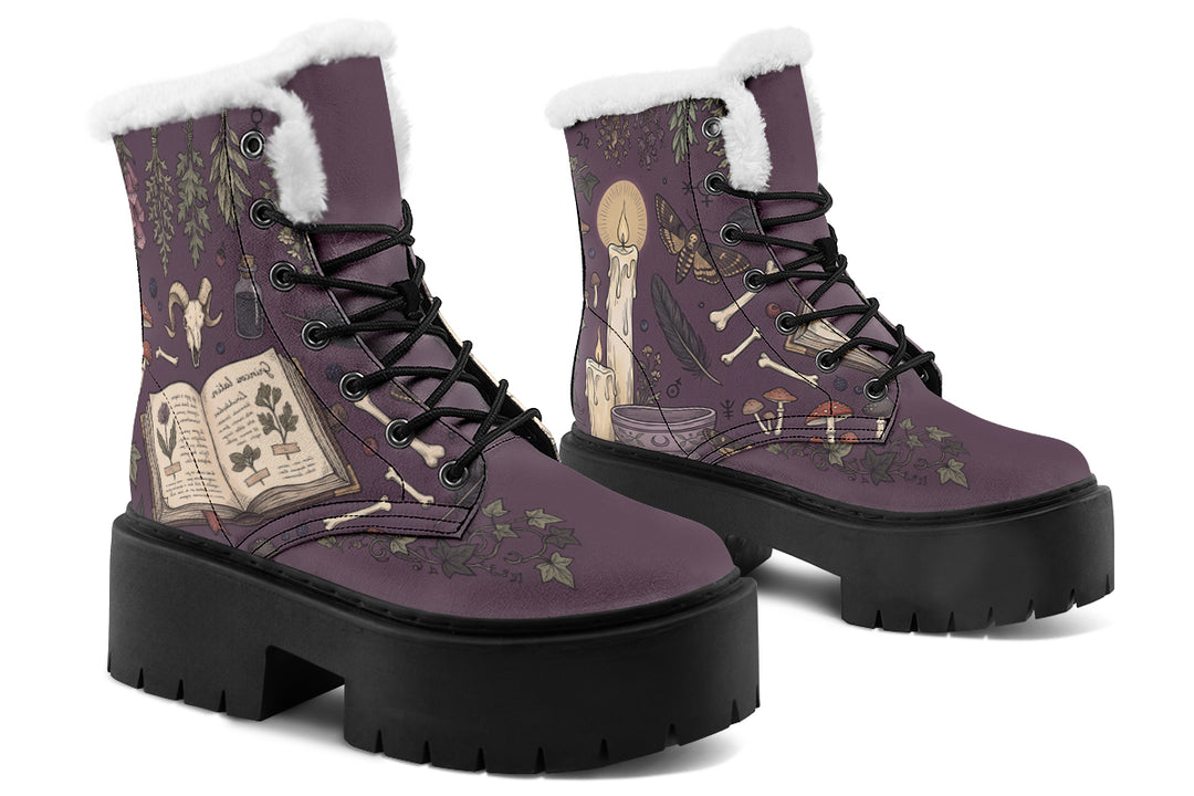 Hedge Secrets Platform Winter Boots