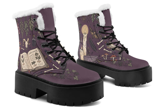 Hedge Secrets Platform Winter Boots