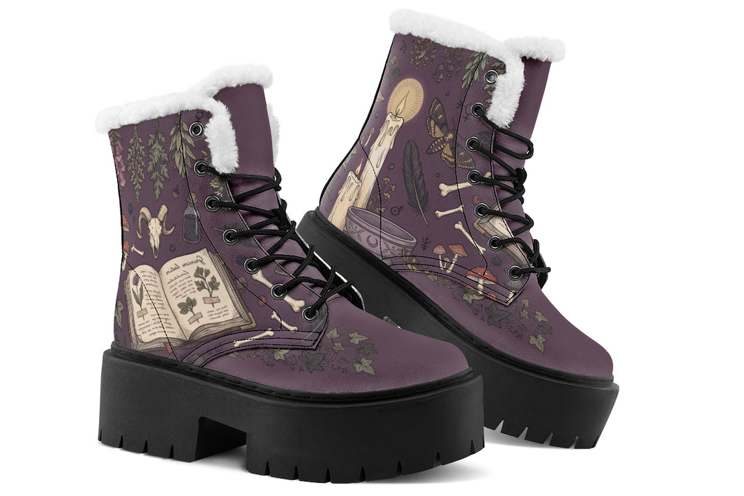 Hedge Secrets Platform Winter Boots