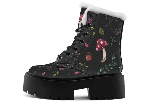 Herbology Platform Winter Boots