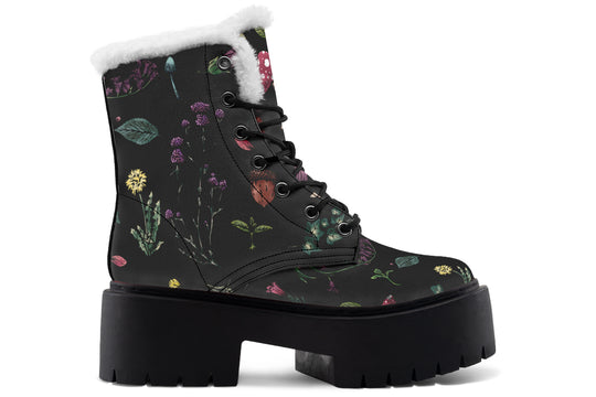 Herbology Platform Winter Boots