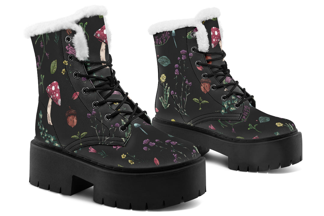 Herbology Platform Winter Boots