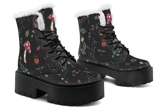 Herbology Platform Winter Boots