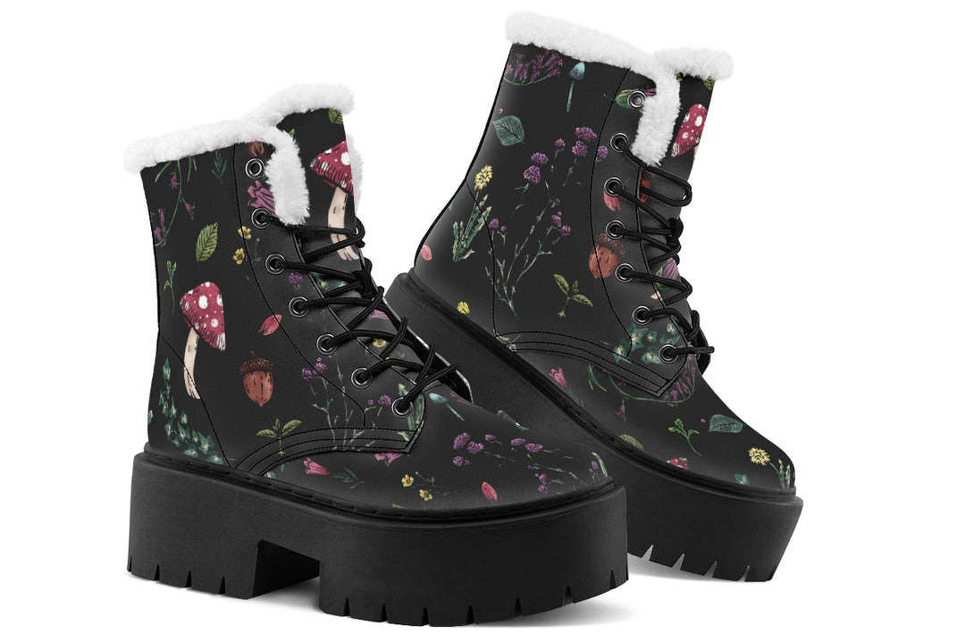 Herbology Platform Winter Boots