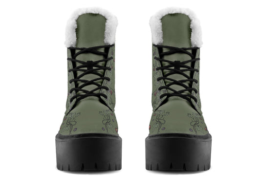 Ivy Tangle Platform Winter Boots