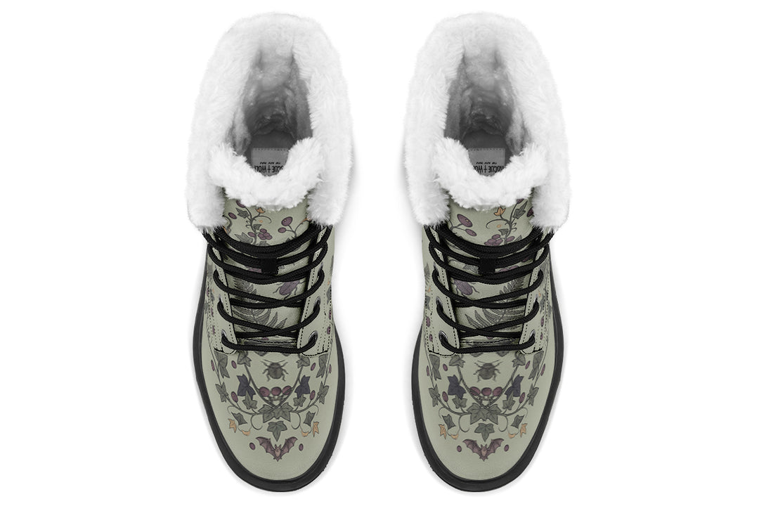Ivy Wings Platform Winter Boots
