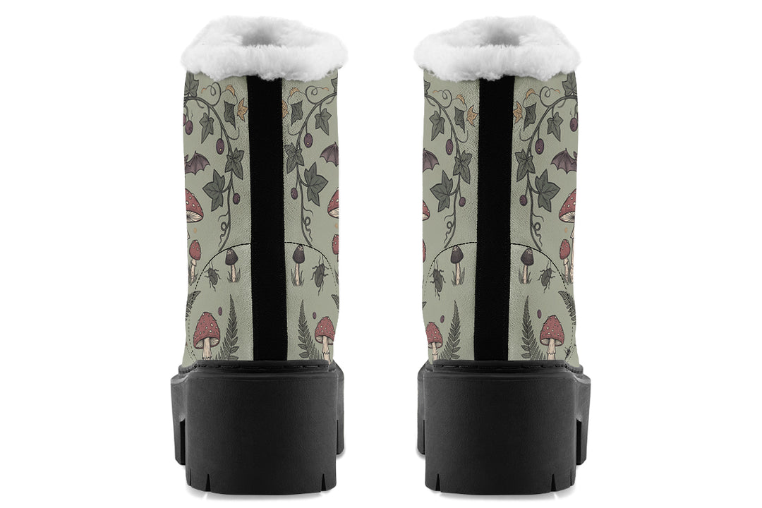 Ivy Wings Platform Winter Boots