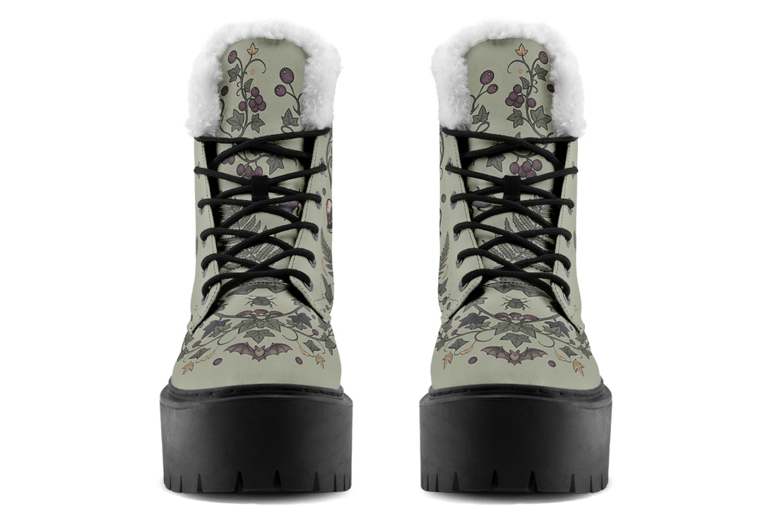 Ivy Wings Platform Winter Boots