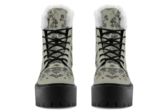 Ivy Wings Platform Winter Boots