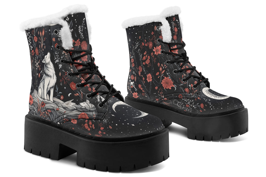 Lone Wolf Platform Winter Boots