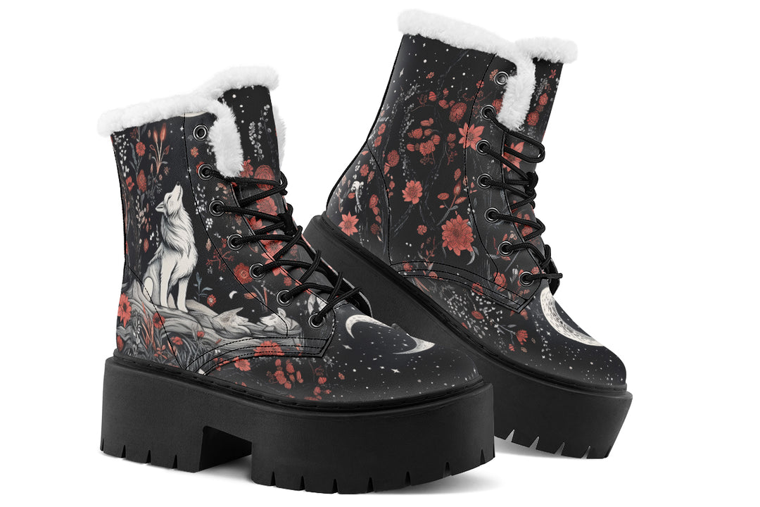 Lone Wolf Platform Winter Boots